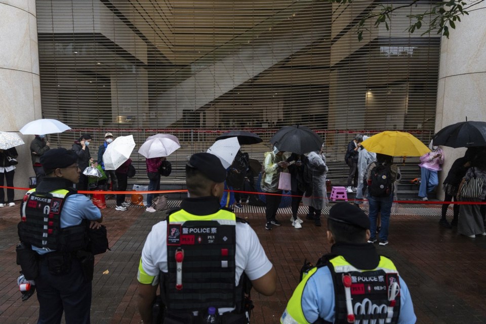 45 activists get 4 to 10 years in prison in Hong Kong’s biggest national security case