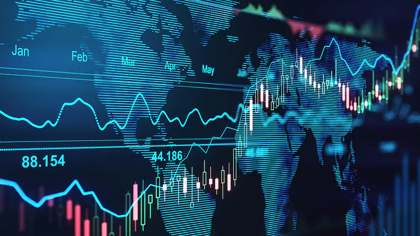 Asian shares are mostly lower, with most world markets closed for Christmas